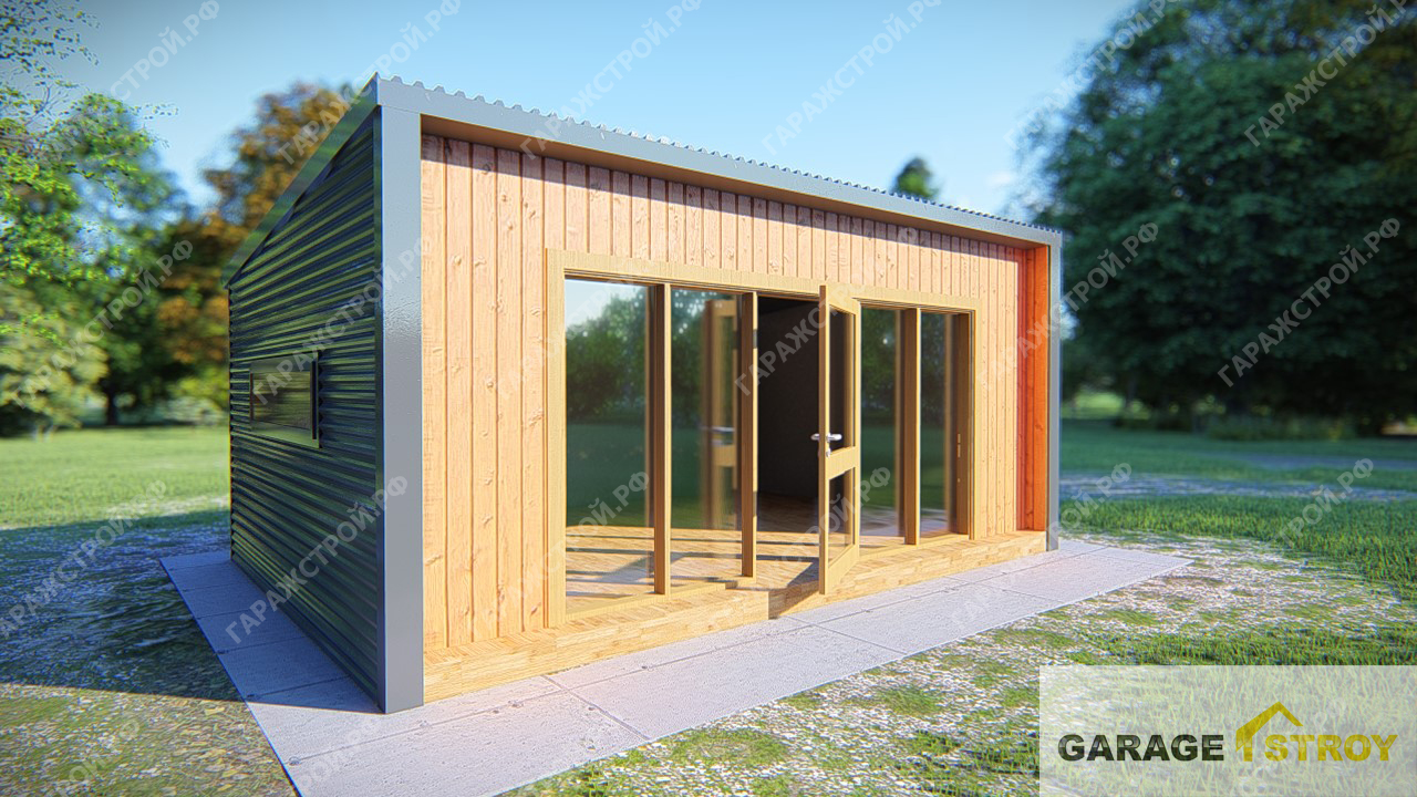 Садовая комната отдыха Garden Room - 6 на 4м.